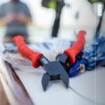 BUBBA 7" Wire Snips with Spring-Loaded Non-Slip Grip Handle for Cutting Wire, Leaders or Cable for Fishing Red - Image 3