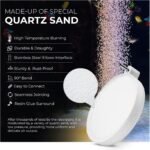 Air Stone for Aquarium Fish Tank 2.3 Inch Fish Tank Bubble，for Turtle Tank, 10 Gallon Fish Tank and Small Aquarium (Air Pump & Aquarium Siphon Not Included) - Image 4