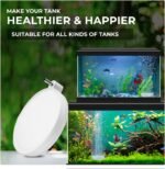 Air Stone for Aquarium Fish Tank 2.3 Inch Fish Tank Bubble，for Turtle Tank, 10 Gallon Fish Tank and Small Aquarium (Air Pump & Aquarium Siphon Not Included) - Image 5