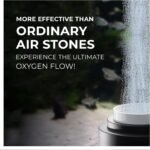 Air Stone for Aquarium Fish Tank 2.3 Inch Fish Tank Bubble，for Turtle Tank, 10 Gallon Fish Tank and Small Aquarium (Air Pump & Aquarium Siphon Not Included) - Image 6