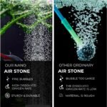 Air Stone for Aquarium Fish Tank 2.3 Inch Fish Tank Bubble，for Turtle Tank, 10 Gallon Fish Tank and Small Aquarium (Air Pump & Aquarium Siphon Not Included) - Image 7