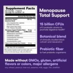 Physician's CHOICE Menopause Probiotic Supplement for Women - Supports Hormone Balance, Hot Flashes, Night Sweats, Weight Management, Bloating & Gut Health - with Black Cohosh, Resveratrol+ - 60ct - Image 7