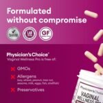 Physician's CHOICE Vaginal Probiotics for Women - Unique with Licorice Root - PH Balance, Odor Control, Yeast, Vaginal Microbiome & Feminine Health - 6B CFU - Organic Prebiotic, Cranberry - 60 CT - Image 5