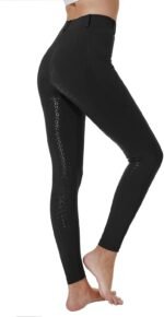 FitsT4 Sports Kids Full Seat Silicon Grip Riding Tights Horseback Riding Equestrian Schooling Breeches - Image 6