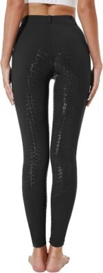 FitsT4 Sports Kids Full Seat Silicon Grip Riding Tights Horseback Riding Equestrian Schooling Breeches - Image 7