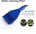 Fish Tank Net 5 in 1 Cleaning Set Fish Tank Cleaning Tools, Fish Tank Cleaner,Fish Tank Siphon, Aquarium Water Change Aquarium Cleaning Tools. - Image 3
