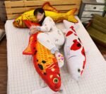 XIYUAN Simulation Fish Plush Toy/Toy Pillow/Stuffed Animal Toy, Used for Home Decoration Gifts, (31.5 inches / 80 cm) Toy Pillow - Image 4