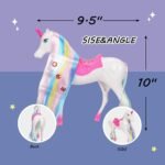 BETTINA Magical Lights Unicom and Princess Doll, Horse Toys Playset, Unicorn Toys Princess Gifts for 3 to 7 Year Olds Girls Kids - Image 5