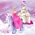 BETTINA Magical Lights Unicom and Princess Doll, Horse Toys Playset, Unicorn Toys Princess Gifts for 3 to 7 Year Olds Girls Kids - Image 9