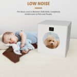 88L Automatic Pet Dryer Box Foldable Automatic Pet Grooming Drying Box Ultra Quiet Intelligent Temperature Control 360 Degree Drying Function Cat Hair Dryer with Timing Function - Image 6