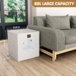 88L Automatic Pet Dryer Box Foldable Automatic Pet Grooming Drying Box Ultra Quiet Intelligent Temperature Control 360 Degree Drying Function Cat Hair Dryer with Timing Function - Image 8