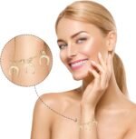 Joez Wonderful Metal Horseshoe charm, Pendants for DIY Finding Bracelet Necklace Earrings Keychain Craft Jewelry Making - Image 4