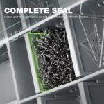 Ghosthor Fishing Tackle Box, Waterproof 3600 and 3700 Tackle Trays, Plastic Tackle Box Organizer with Removable Dividers, Storage Lure Box and Terminal Tackle Storage - Image 5