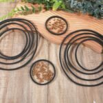 10 Pcs Aquarium Floating Plant Rings EVA Fish Feeding Ring Black Aquarium Feeding Ring for Intercepts Floating Plants and Feeding (Size 22cm/18cm/14.5cm/12cm/9 cm) - Image 8