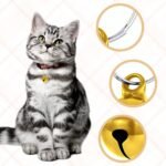 25 Pcs Colorful Pet Bells with Loud Crisp Sound, Cat Bells and Doag Collar Bells with Keyring, Anti-Lost Training Bells, Training Jingle Bell Collar Pendant, Charm Pet Pendant Accessories - Image 4