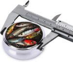 Fishing Bait Pill Box 3 Compartment, Small Pill Box for Purse & Pocket, Metal Pill Case with Mirror, Travel Daily Pill Organizer, Portable Medicine Vitamin Holder Unique Gift - Image 6