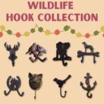 Comfy Hour Antique and Vintage Animal Collection Cast Iron Three Running Horse Triple Key Coat Hooks Wall Hanger Clothes Rack Set Heavy Duty Recycled - Image 4