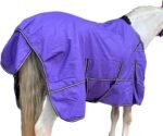 Majestic Ally 1200D Ripstop Horse Turnout Blanket 250 GSM Filling (Purple, 72 - Inch) - Image 9