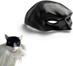 Cat Bat Cosplay Hat, 2025 New Bat Mask for Cat, Batcat Mask, Cute Cat bat Cosplay hat Funny Bat Cat Avenger Mask, Halloween Costumes Accessories for Cats (Large) - Image 3