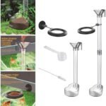 Shrimp Feeding Tube Dish Set, Cleaning Brush Feeding Rings, Shrimp Feeder Tube Fish Tank Feeder for Shrimp Bettas Clams Tropical Fish Supplies - Image 4