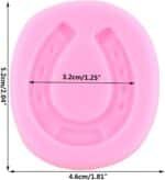 Horseshoe Hoof Fondant Silicone Molds For Cake Decorating Cupcake Topper Chocolate Candy Gum Paste Polymer Clay - Image 3