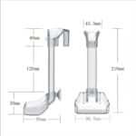 200MM Aquarium Feeding Tube Fish Feeder Tube Clear Acrylic Shrimp Feeding Tube with Hooks and Suction Cups for Aquarium Fish Tank Feeder - Image 3