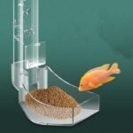 200MM Aquarium Feeding Tube Fish Feeder Tube Clear Acrylic Shrimp Feeding Tube with Hooks and Suction Cups for Aquarium Fish Tank Feeder - Image 5