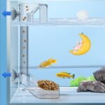 200MM Aquarium Feeding Tube Fish Feeder Tube Clear Acrylic Shrimp Feeding Tube with Hooks and Suction Cups for Aquarium Fish Tank Feeder - Image 6