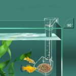 200MM Aquarium Feeding Tube Fish Feeder Tube Clear Acrylic Shrimp Feeding Tube with Hooks and Suction Cups for Aquarium Fish Tank Feeder - Image 7