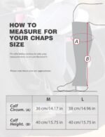 Harrison Howard Equestrian Half Chaps Horse Riding Half Chaps Suede Half Chaps - Image 8