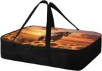 Sunflower Horse Insulated Casserole Carriers Thermal Bags Casserole Carriers for Hot or Cold Food with Heat Resistant Lining Zip Food Carriers Fits 11 x 15 or 9 x 13 Baking Dish - Image 4