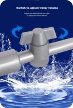 Aquarium Siphon Vacuum Cleaner,9.84 Foot Aquarium Gravel Cleaner kit, Thickened and Reinforced, Adjustable Water Volume, efficient Fish Tank Cleaning Tool, Durable 4-Piece Set - Image 3