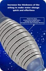 Aquarium Siphon Vacuum Cleaner,9.84 Foot Aquarium Gravel Cleaner kit, Thickened and Reinforced, Adjustable Water Volume, efficient Fish Tank Cleaning Tool, Durable 4-Piece Set - Image 4