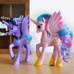Little Horse Toy Friendship Movie Feature Character 14CM Doll Action Figure Model Toy for Girls (Princess Luna Purple) - Image 3