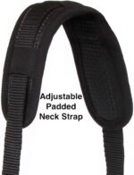 Majestic Ally Horse Feed Bag, Heavy Duty Nylon Mesh Grain Feed Bag, Adjustable Strap with Durable Snap and Elastic Straps, Comfort Neck Pad and Nose Pad- Large (Full, Dark Gray) - Image 6