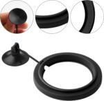 Cobee Fish Feeding Ring, 2 Pieces Aquarium Fish Feeder Fish Tank Food Feeder Circle Tank Accessories for Guppy Bettas Goldfish Turtle (Black) - Image 6