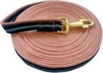 Premium Horse Training Lunge Line with Alloy Trigger Buckle for Accurate Equestrian Training of 26 Foot (8 Meters) - Image 3