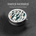 Fish Pill Box 3 Compartment, Small Pill Box for Purse & Pocket, Metal Pill Case with Mirror, Travel Daily Pill Organizer, Portable Medicine Vitamin Holder Unique Gift - Image 8