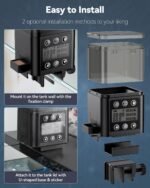 Pawfly Automatic Fish Feeder for Aquarium Auto Vacation Timer Fish Feeder for Fish Tank 320 ml Adjustable Fish Food Dispenser for Powder Pellets and Granules, Battery Operated (Included) - Image 8