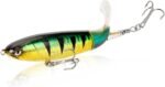 10pcs Topwater Fishing Lures Kit Floating Lures with Rotating Propeller Tail for Splashing Action Bass and Trout Fishing Lures for Freshwater and Saltwater - Image 6