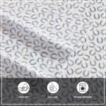 Wrangler - Twin Sheet Set, Super Soft & Cozy Bedding with Matching Sham(s), Casual Home Decor, Yellowstone Inspired, Oeko-Tex Certified (Horseshoe Blue, Twin) - Image 6