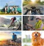 Cat Camera Collar - 120° Wide Angle Pet Dog Collar Camera, 1080P Multi Fuctional Pet Cat for Video Records, Pet Collar Camera Outdoor, Dog/Cat Gift (White) - Image 3