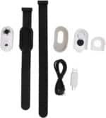 Cat Camera Collar - 120° Wide Angle Pet Dog Collar Camera, 1080P Multi Fuctional Pet Cat for Video Records, Pet Collar Camera Outdoor, Dog/Cat Gift (White) - Image 8