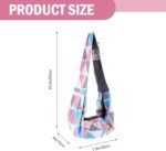 balacoo Reptile Carrier Sling Adjustable Bearded Dragon Carrier Bag Pouch Holder for Travel Reptile Small Animals Pets Clothes Tank Accessories - Image 8