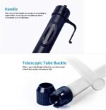 BSLVWG Fish Tank Cleaner Aquarium Gravel Cleaner Electric Fish Tank Cleaning Tools Adjustable Water Flow Aquarium Cleaner Kit Fish Tank Gravel Vacuum for Wash Sand - Image 5