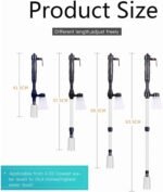 BSLVWG Fish Tank Cleaner Aquarium Gravel Cleaner Electric Fish Tank Cleaning Tools Adjustable Water Flow Aquarium Cleaner Kit Fish Tank Gravel Vacuum for Wash Sand - Image 6