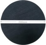 White Horse Running on The Sea Mousepad Round MouseMat for Laptop Small Gaming Mice Pad with Non-Slip Rubber Base Customized Design MicePad Waterproof MiceMat Desk Accessories - Image 9