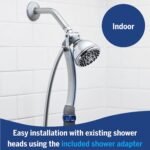 Waterpik Pet Wand Pro Dog Shower Attachment for Fast and Easy Dog Bathing and Cleaning, Indoor and Outdoor Sprayer Includes 8-Foot Flex Hose, Blue/Grey, PPR-252E - Image 3