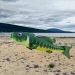 In the Breeze 5115 — Bass Fish Windsock-Hanging Outdoor Decoration, 48" - Image 4
