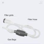 Fish Tank Siphon Safe Aquarium Gravel Filter Manual Water Changer Easy Pumping for Fish Tank Cleaning - Image 9